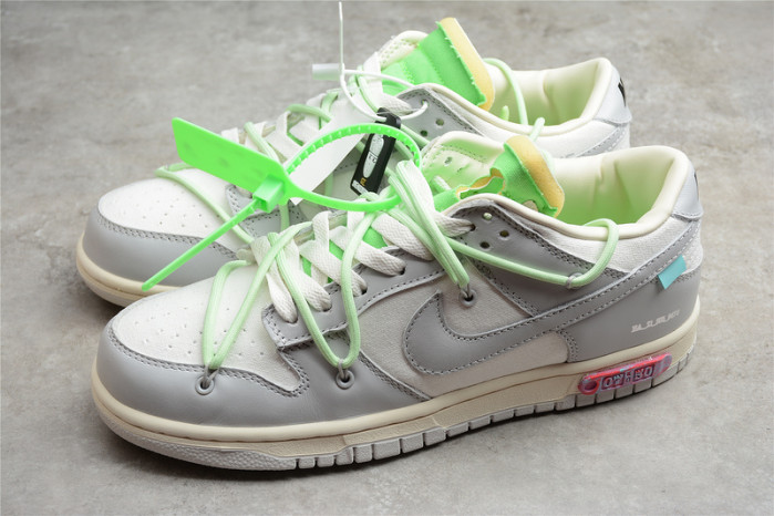 of x nike sb dunk low “07 of 50” ow dm1602-108