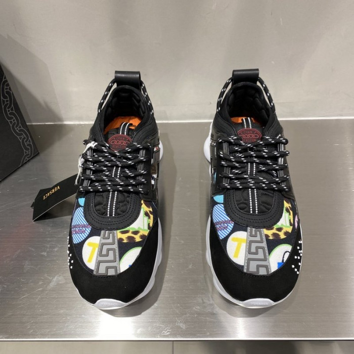 vse chain reaction black sneaker