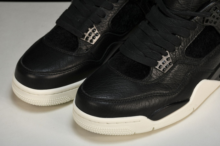 jordan 4 retro pony hair black 819139-010